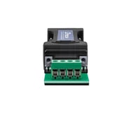 DTECH RS232 to RS485 Serial Converter Adapter with 4 Position Terminal Block for Industrial Long Haul Communication Data Supports 600W Anti-Surge