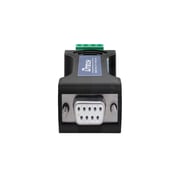 DTECH RS232 to RS485 Serial Converter Adapter with 4 Position Terminal Block for Industrial Long Haul Communication Data Supports 600W Anti-Surge