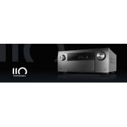 Denon AVC-A110 Limited Edition 110-Year Anniversary Series AVC-A110, 13.2Ch 8K Silver Graphite AV Amplifier with 3D Audio, HEOS Built-in and Voice Control