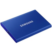 محرك قرص صلب SSD سامسونج 500 جيجا بايت أزرق T7 / 500 جيجا بايت-أزرق