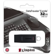 Kingston USB Flash Drive 32GB Black DTX/32GB