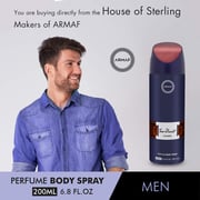 Armaf Tres Nuit Pour Homme For Men, 2 Piece Gift Set, Eau De Parfum 100ml + Body Spray 200ml, For Him