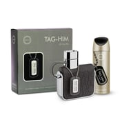 Armaf Tag Him Pour Homme For Men, 2 Piece Gift Set, Eau De Parfum 100ml + Body Spray 200ml, For Him
