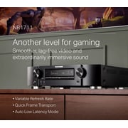 Marantz NR1711 8K Slim 7.2 Channel Ultra HD AV Receiver (2020 Model) – Wi-Fi, Bluetooth, HEOS Built-in, Alexa & Smart Home Automation - 8K HDMI Videos & Multi-Room Streaming
