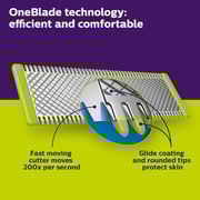 Philips Norelco OneBlade Face + Body, Hybrid Electric Trimmer and Shaver - Black/Green/Silver (QP2630/70)