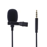 Lavalier Microphone GL-142 Audio and Video Recording Mic 3in1 W/ Splitter For Type C/3.5 Aux/IOS