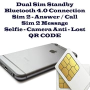 Tutonica Dual-SIM BC01 Adapter silver for all iphone , ipods , ipods