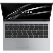 Vaio E15 Laptop - Ryzen5 2.1GHz 8GB 512GB 15.6inch FHD Silver English/Arabic Keyboard