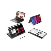 Lenovo Yoga 9 Laptop - 11th Gen Core i7 3.0GHz 16GB 1TB Shared Win10 14inch UHD Black English/Arabic Keyboard 14ITL5 (2021) Middle East Version