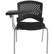 Mahmayi Mars 8712Nsf Student Chair With Molded Foam Fabric Student Studying Chair With Writing Tablet Arm and Pp Back and Seat