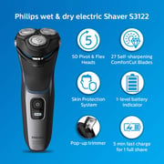 Philips 1100 Wet Or Dry Electric Shaver GFE S3122/50