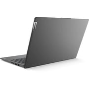Lenovo Ideapad 5 (2020) Laptop - 11th Gen / Intel Core i7-1165G7 / 15.6inch FHD / 1TB SSD / 16GB RAM / 2GB / Windows 10 Home / English & Arabic Keyboard / Grey / Middle East Version - [82FG00FSAX]