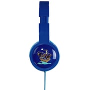 Hama 135663 Blink'n Kids Wired Over Ear Headphone Blue