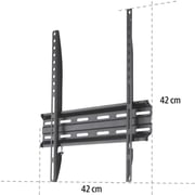 Hama TV Wall Bracket 165cm Black