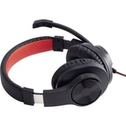 Hama 139927 HS-USB400 Wired Over Ear Headphone Black