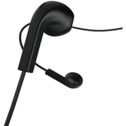 Hama 184037 Advance Stereo Wired In Ear Headset Black