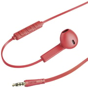 Hama 184040 Advance Stereo Wired In Ear Headset Red