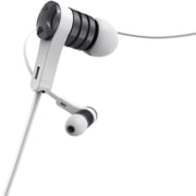 Hama 184019 Intense Wired In Ear Stereo Headset White/Grey