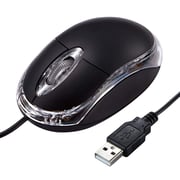 ماوس  Aptek USB Optical Mini 800 DPI 4  منافذ  Auto Scroll Black, DNM-240