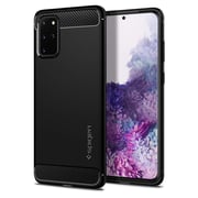 Spigen Rugged Armor designed for Samsung Galaxy S20 PLUS case/cover - Matte Black