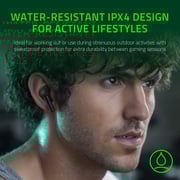 Razer Hammerhead Bluetooth Earbuds for iOS & Android: Sweat-Resistant Design True Wireless Black RZ12-02970100-R3U1