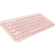 Logitech K380 Bluetooth Arabic Keyboard Rose