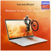 Asus Laptop - 11th Gen Core i3 3GHz 4GB 512GB Win10 15.6inch FHD Silver English/Arabic Keyboard X515EA EJ094T (2021) Middle East Version