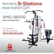 Sparnod Fitness SMG-18000/WNQ 518BI Multifunctional Luxury Home Gym Station (Free Installation Service)