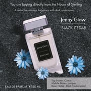 Jenny Glow Black Cedar for Unisex, Pure Perfume, Eau De Parfum 80ml Black, from House of Sterling