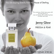 Jenny Glow Freesia & Pear for Unisex, Pure Perfume, Eau De Parfum 80ml Green, from House of Sterling
