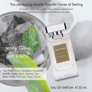 Jenny Glow Lime & Basil Cucumber for Unisex, Pure Perfume, Eau De Parfum 30ml Brown, from House of Sterling