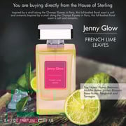 Jenny Glow French Lime Leaves for Unisex, Pure Perfume, Eau De Parfum 80ml Deep Pink, from House of Sterling