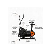 Sparnod Fitness SOB-1000 Dual Orbitrek Elliptical Cross Trainer Cum Exercise Cycle Machine for Home Gym (Free Installation Service)