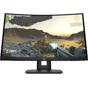 HP X24c Curved Gaming Monitor 9FM22AS, 23.6 Inch FHD, 300 nits, 16:9, AMD Freesync, 1500R curvature, Black