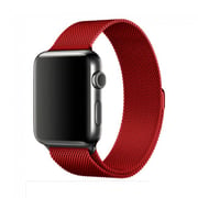 Apple Watch Series 6/SE/5/4/3/2/1 Milanese Replacement Band 38/40mm - Dark Red