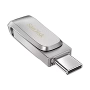 Sandisk Ultra Dual Drive Luxe USB Type-C Flash Drive 64GB Silver SDDDC4-064G-G46