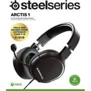 SteelSeries 61429 Arctis 1 Over Ear Gaming Headphones Black