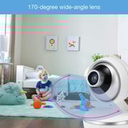 Vtech Digital Video Baby Monitor with 2 Cameras, VM5261” Wide-Angle Lens and Standard Lens, Silver (2 camera Pan & Tilt monitor)