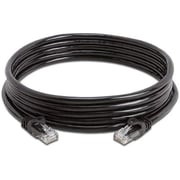 S-TEK RJ45 Cat6 Ethernet Patch Internet Cable black 3 MTR