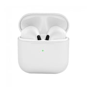 DAT Pro 5 Airpods Wireless Earphones with Charging Case - White