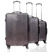 3 In One Airo Smart Luggage Trolley Bag - 3 pcs Diamond Black