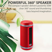 Promate Silox Pro True Wireless Stereo Portable Speaker Red