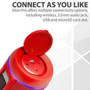 Promate Silox Pro True Wireless Stereo Portable Speaker Red