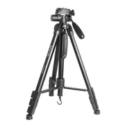 Promate Aluminium Tripod (180cm)with Panoramic Head, Bubble Level, 3 Section Leg Lock, Precise-180