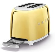 Smeg 50's Style Toaster Gold TSF01GOUK