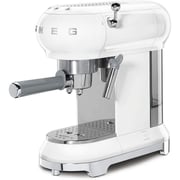 Smeg Espresso Coffee Machine White ECF01WHUK