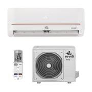 evvoli 1.5 Ton Split Air Conditioner T3 Rotary compressor 18000 BTU, Auto-Restart, Self-Clean, Gas R410, EVT3-18K-MD-2S