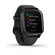 Garmin 010-02426-10 Smartwatch Venu Sq, NFC-Music, Black/Slate