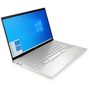 HP ENVY 13 Laptop - 11th Gen Core i5 2.4GHz 8GB 512GB Win 10 13.3inch FHD Silver English/Arabic Keyboard BA1011NE (2021) Middle East Version