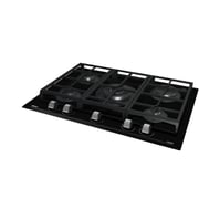 TEKA 70cm GZC 75330 Gas on Glass Black Glass Hob with ExactFlame function of butane gas